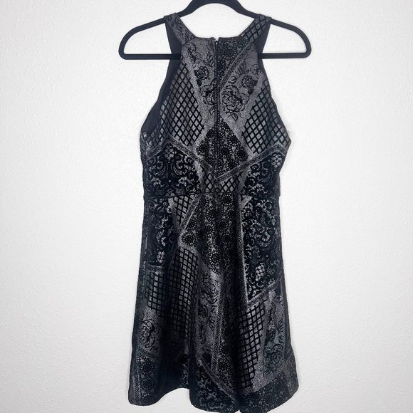 Maurices Black and Silver Fit and Flare - Picture 3 of 3